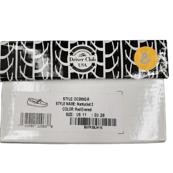 Driver Club USA | NIB Nantucket 2 Red Everest Preppy Leather Loafers Girl's 11 - Picture 3 of 14